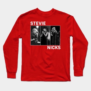 Stevie Nicks on Stage Black Style Long Sleeve T-Shirt